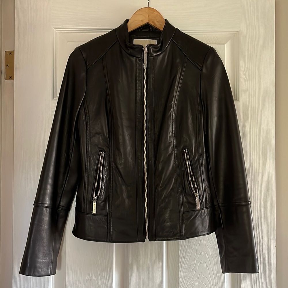 Michael Kors Leather Jacket